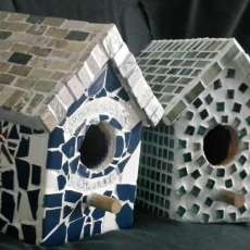 Sea Town Birdhouses and Frames