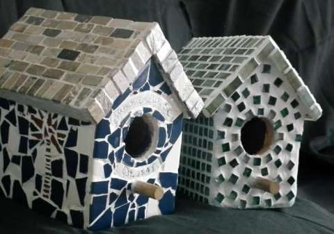 Sea Town Birdhouses and Frames