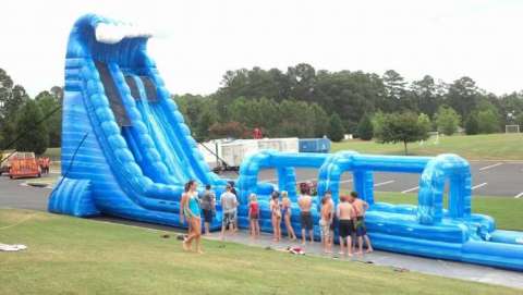 The RIPTIDE! 30 feet tall and 70 feet long!