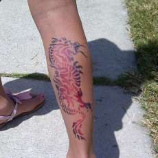 Dragon Airbrush Tattoo