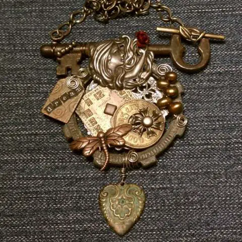 Dream Collage Necklace