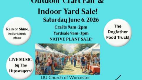Outdoor Craft Fair and Indoor Yard Sale