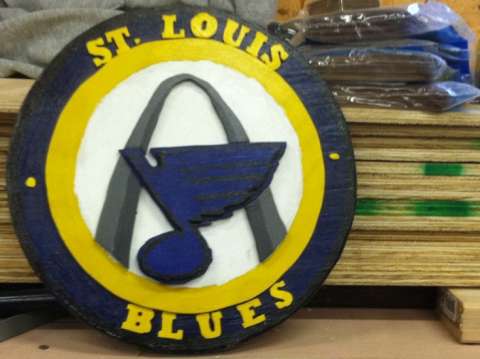 Blues sign