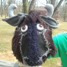 Wildebeest Puppet