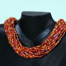 Indonesian Beaded Necklace