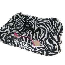 Pink Zebra D'kart Kover