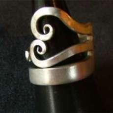 Silver Fork Ring