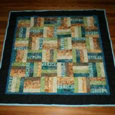 Modified Rail Fence Quilt