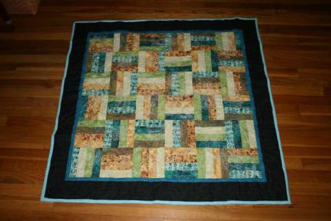 Modified Rail Fence Quilt