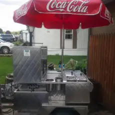 New York Style Old Fashioned Hot Dog Cart
