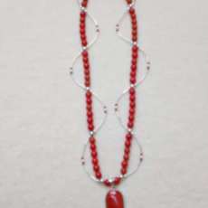 Sterling Silver & Coral