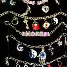 Custom charm bracelets