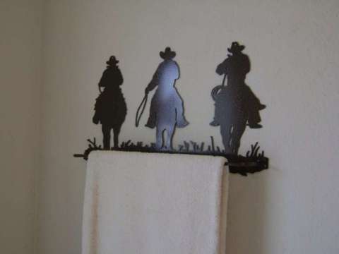 Cowboy Towel Bar