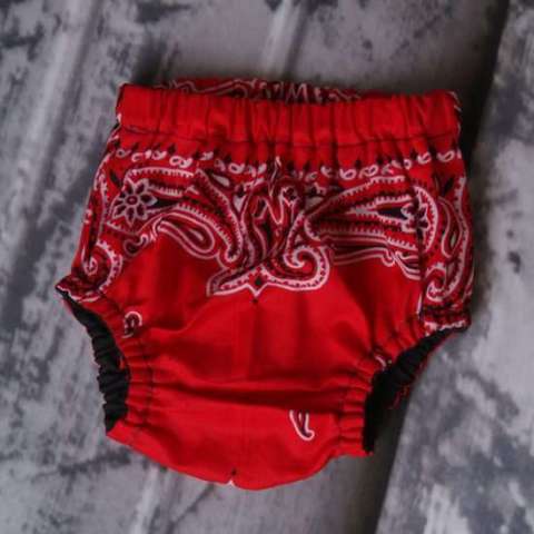 Red Diaper Cover