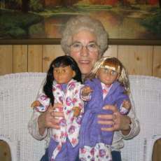 Custom Doll Clothes by Grandma