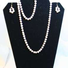 FWP Neckless and Earrings