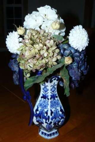 Lovely Blue Hydrangea Arrangement