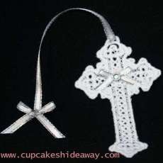 White Cross Bookmark