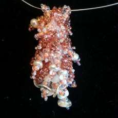 Beadweaving pendant