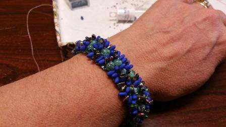 Blue bracelet