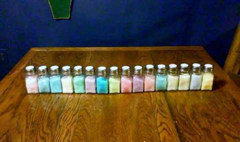 Epsom Salt Color Samples