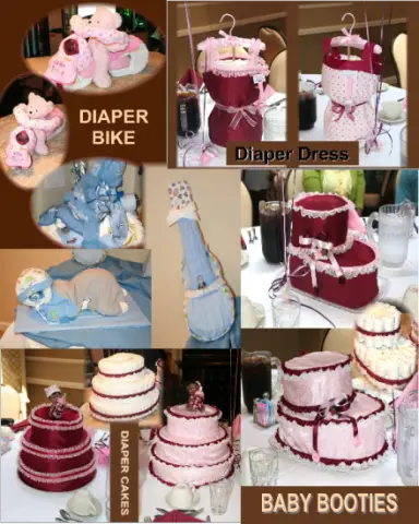 Baby Shower Diaper Items