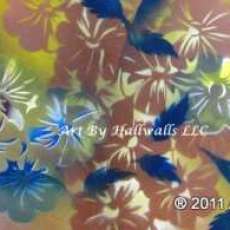 Just Pretty Floral Botanical Flowers Art Painting