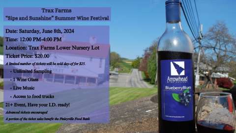 Trax Farms Sips and Sunshine Summer Wine Festival