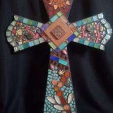 mosaic cross