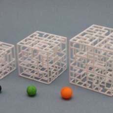 "Escher's Playground", "Floating Labyrinth", "Zig Zag Zog"