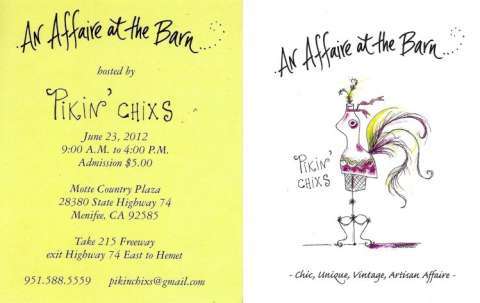 An Affaire At The Barn Hosted by Pikin' Chixs