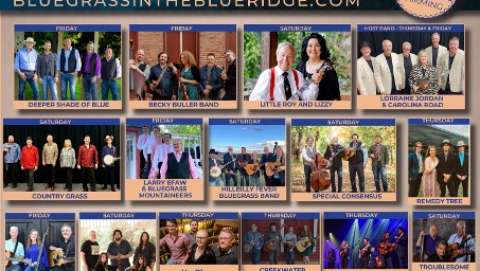 Bluegrass in the Blue Ridge Music Festival