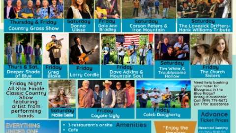 Bluegrass in the Blue Ridge Music Festival