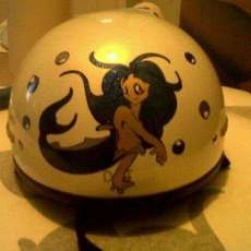 motorcycle helmet decal
