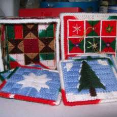 Cristmas Coasters box set
