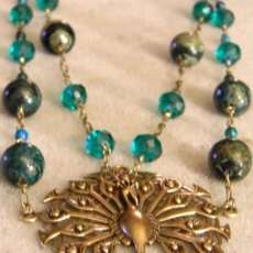 Peacock Necklace