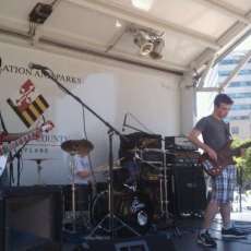 Tensions Rising playing in Towson Md.