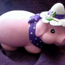 Country Piggy Bank