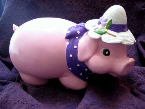 Country Piggy Bank