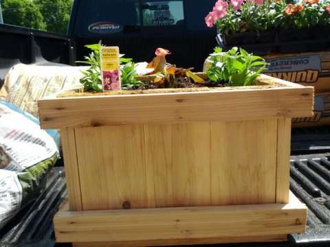 First Planter Built