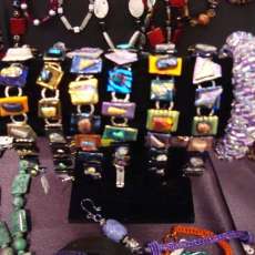 Fused glass dicro bracelets