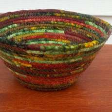 Handmade coil baskets