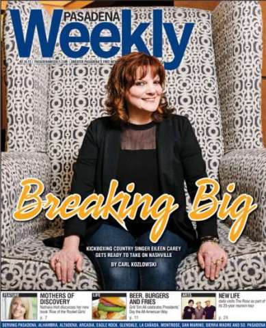 Eileen Carey Cover Pasadena Weekly