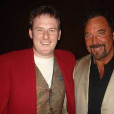 Joe with Sir Tom Jones
