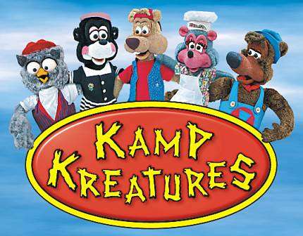 Kamp Kreatures Puppet Characters