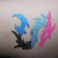 Temporary Dragon Tattoo