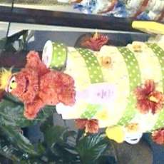 sesame street diapercake