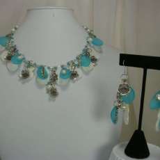 necklace and earring set