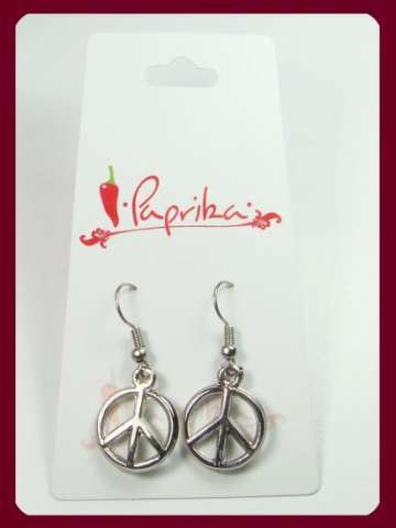 Peace sign Earrings