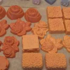 Rose scented soap